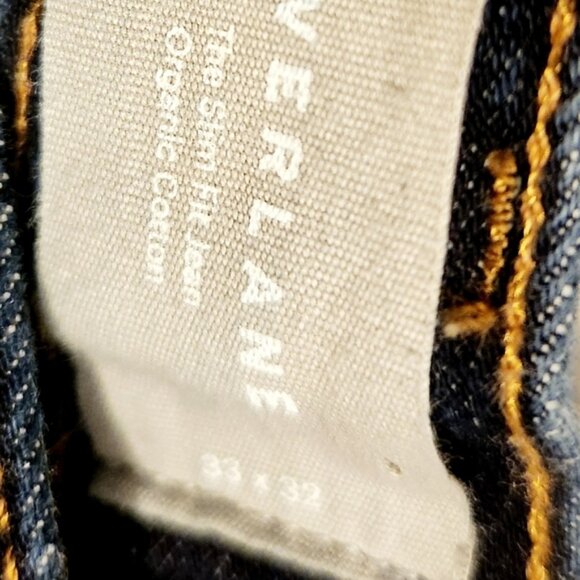 Everlane | Men's Dark Blue Slim Fit Casual Stretch Jeans (Size 33 x 32) - Picture 4 of 14